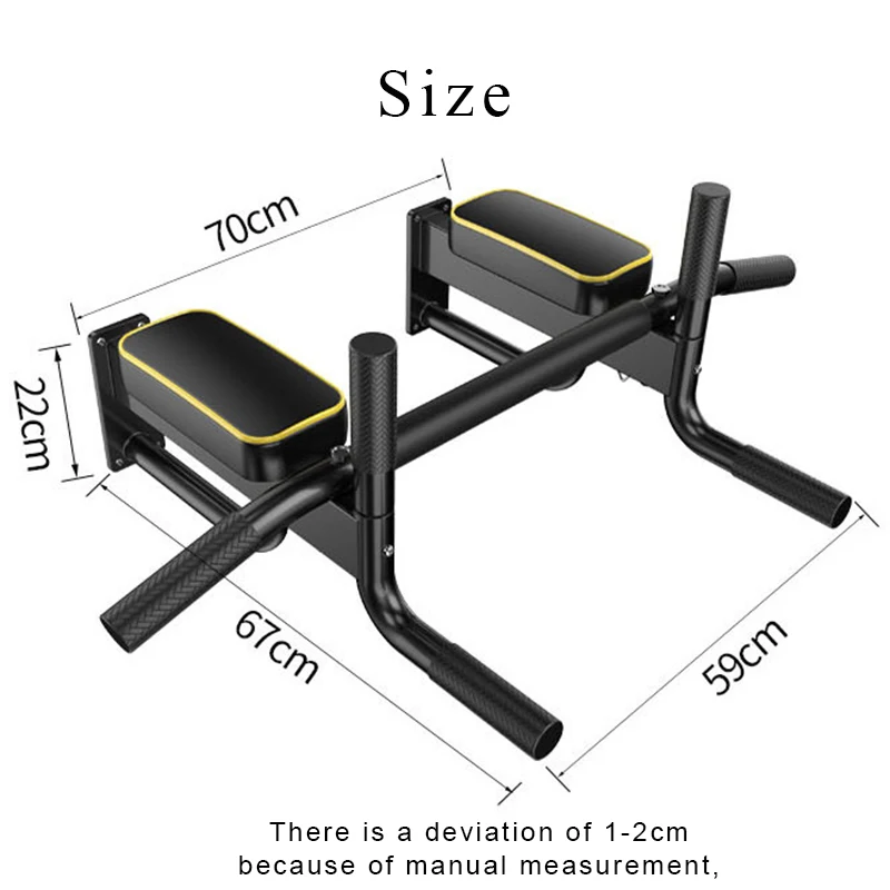 
Multifunctional Wall Mount Pull Up Bar Home Exercise Equipment Wall Mounted Chin Up Bar Foam Leg LIft Wide Grip Pull Up Bar 