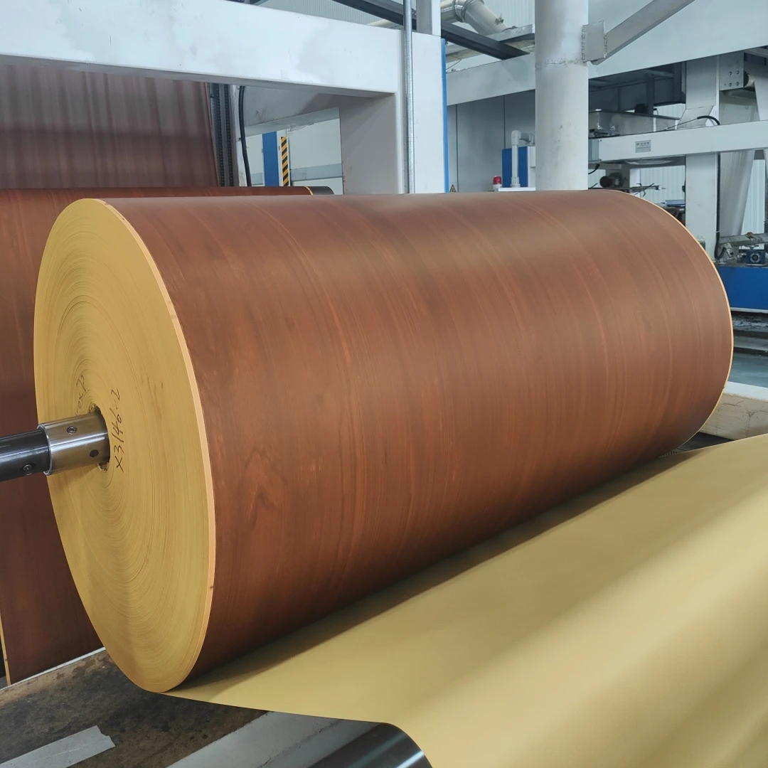 Finish Impregnated Furniture Film Printed Lamination Decorative Melamine Papers
