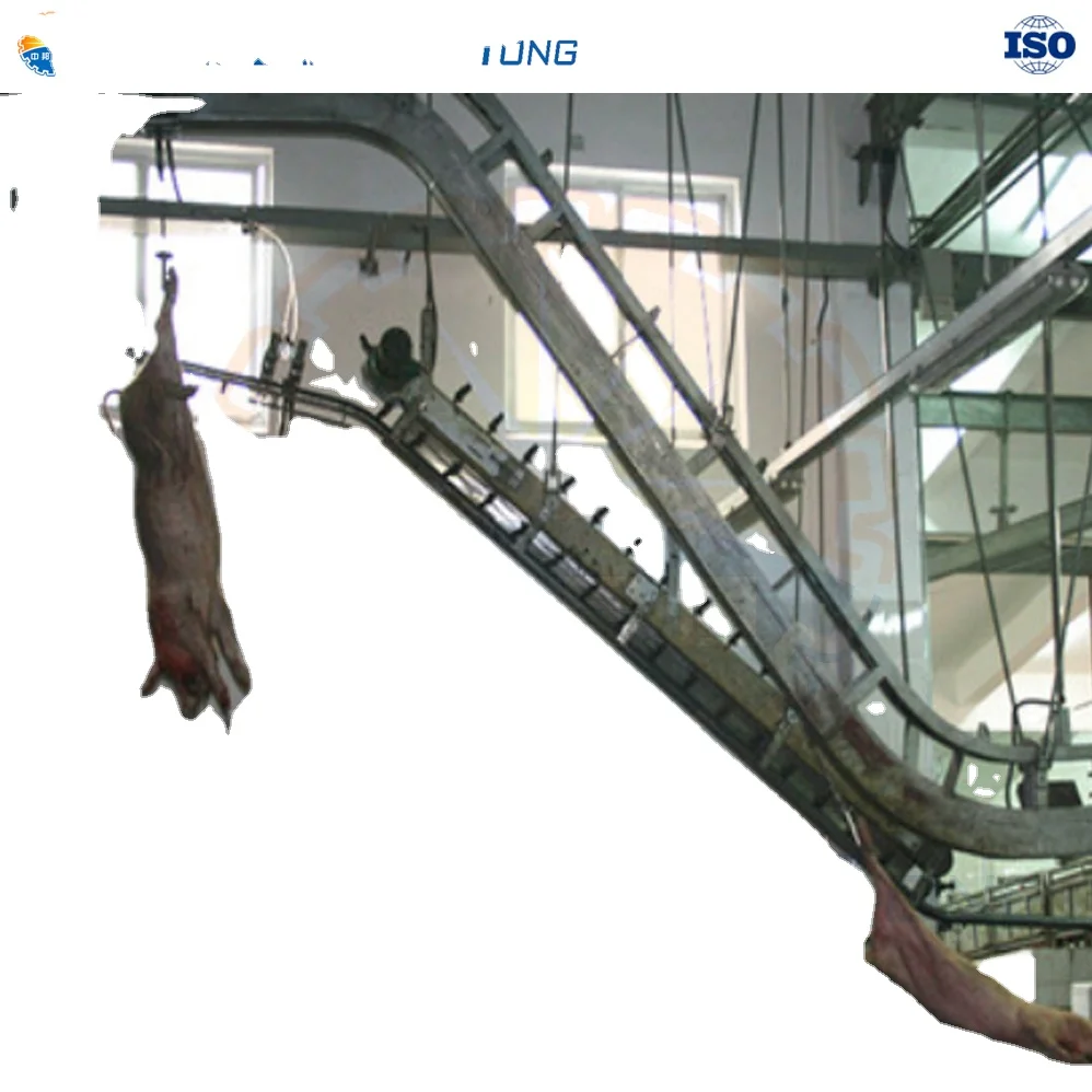 Pig Carcass Transportation Conveyor machine for pig slaughter house