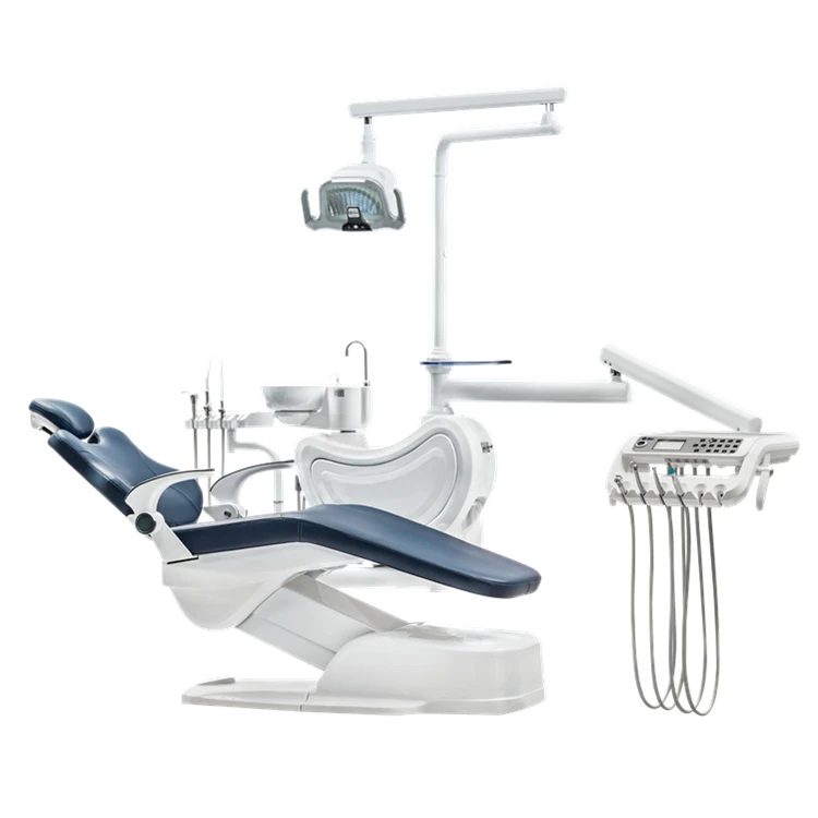 Chinese famous Good Price MKT-380W portable join champ left handed dental chair unit price in dubai with air compressor