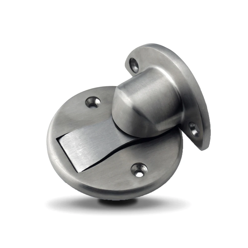 Powerful Door Suction Catch Invisible Anti-collision Stainless Steel Magnetic Door Stopper