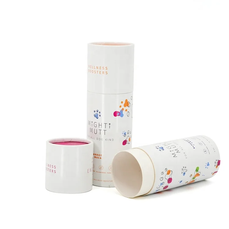 High-quality Full Color Printed Cardboard Paper Tube for Packaging