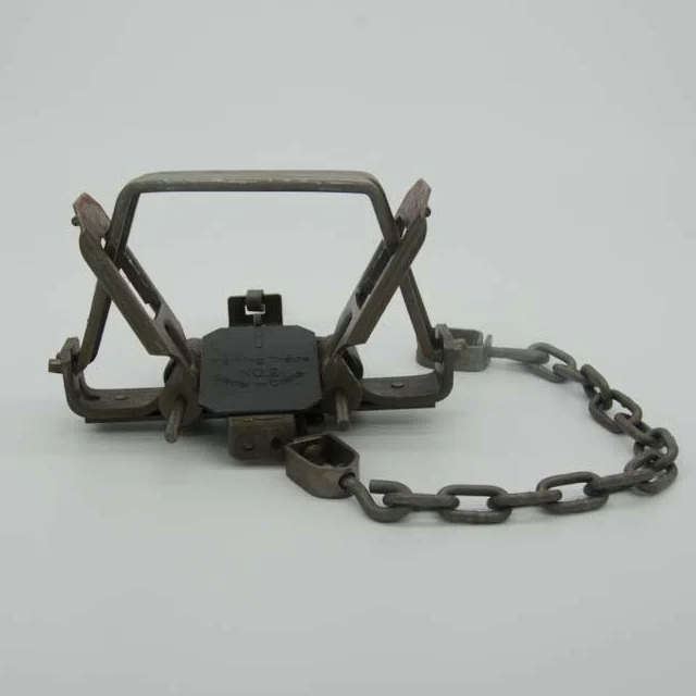 Ловушка для диких животных, инструмент для управления лисами разных размеров, черный