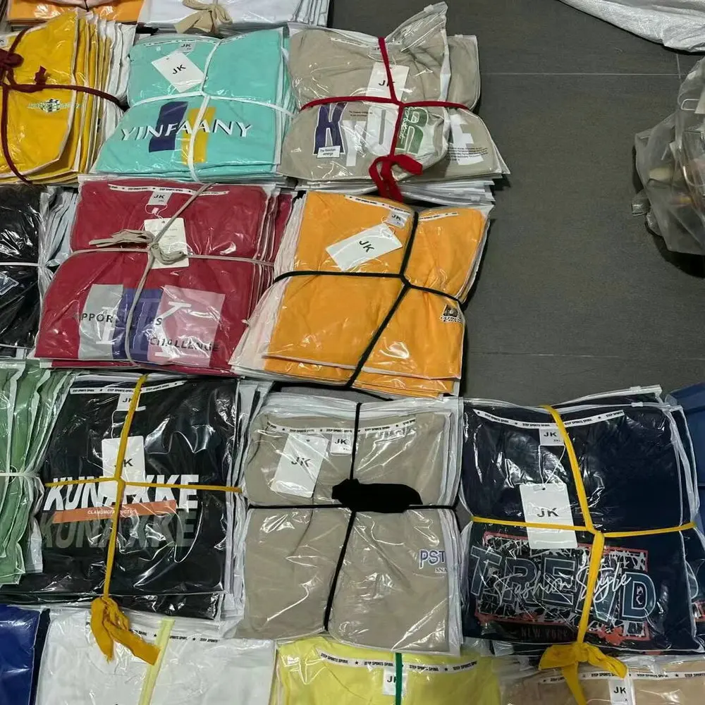 1.95 Dollars FYX002 Wholesale Size XL-3XL Short Sleeve Crew Neck Soft Printed High Quality Men T Shirt With Many Colors