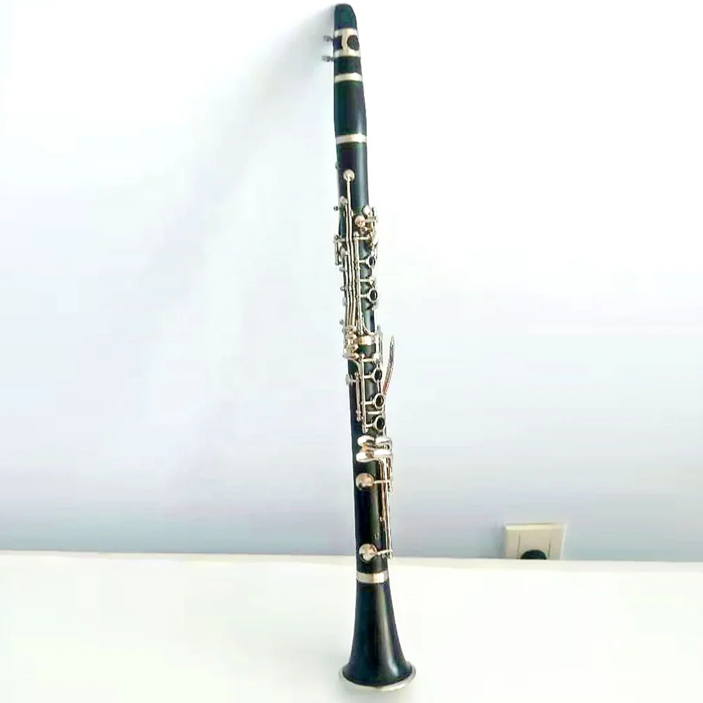 Manufacturers wholesale silver-plated ABS17 key Bb colorful clarinet stand