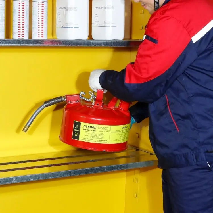 Profesional Gasoline Storage 2.5 Gal 9.5L  Safety Can Laboratory Liquid Storage Tank