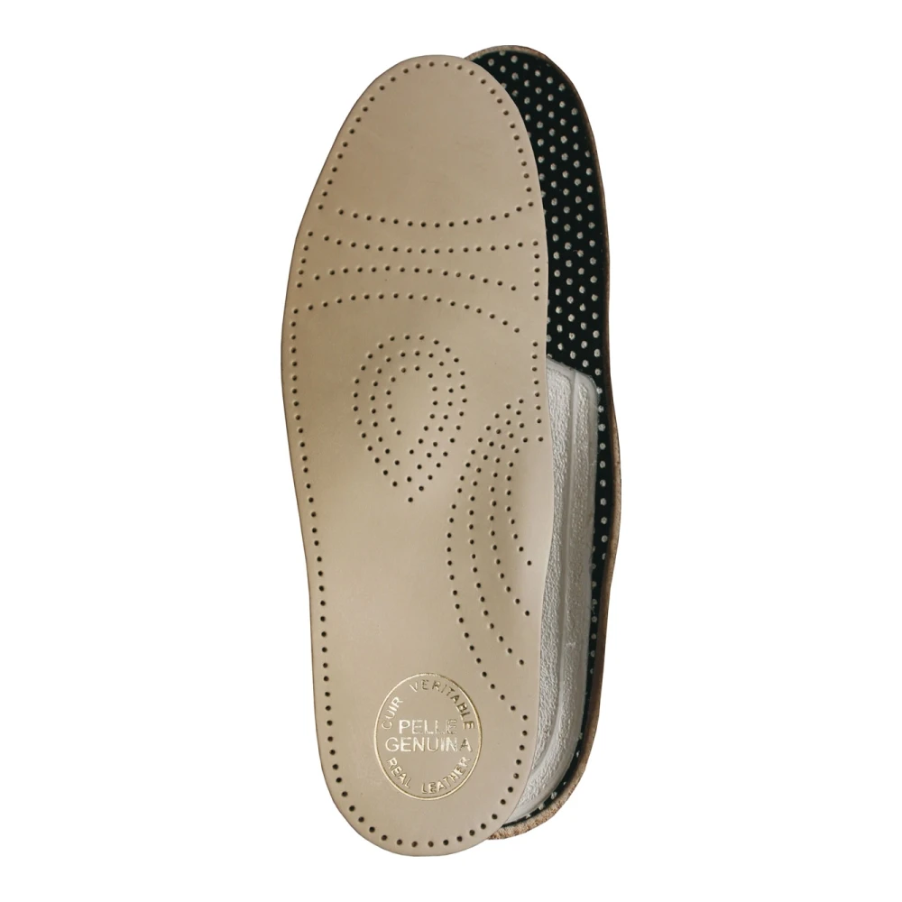 Premium Quality Anti-Odor Leather Anatomic Insole With Arch Support Highest Resistance To Perspiration