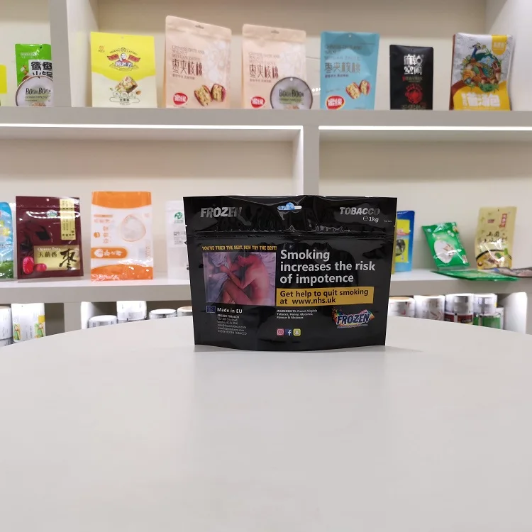 
Stand up hookah shisha al fakher packaging bag pouch for tobacco weed by mylar smell proof material 