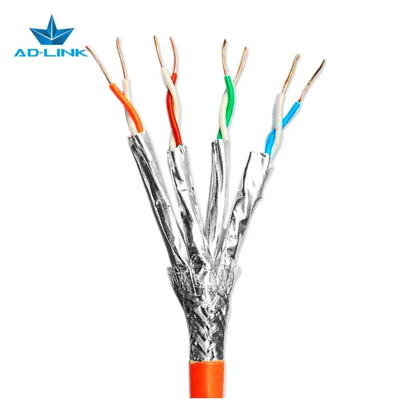 Oem Sftp Four Twisted Pairs Rj45 Ethernet Network Lan Cable(cat7)