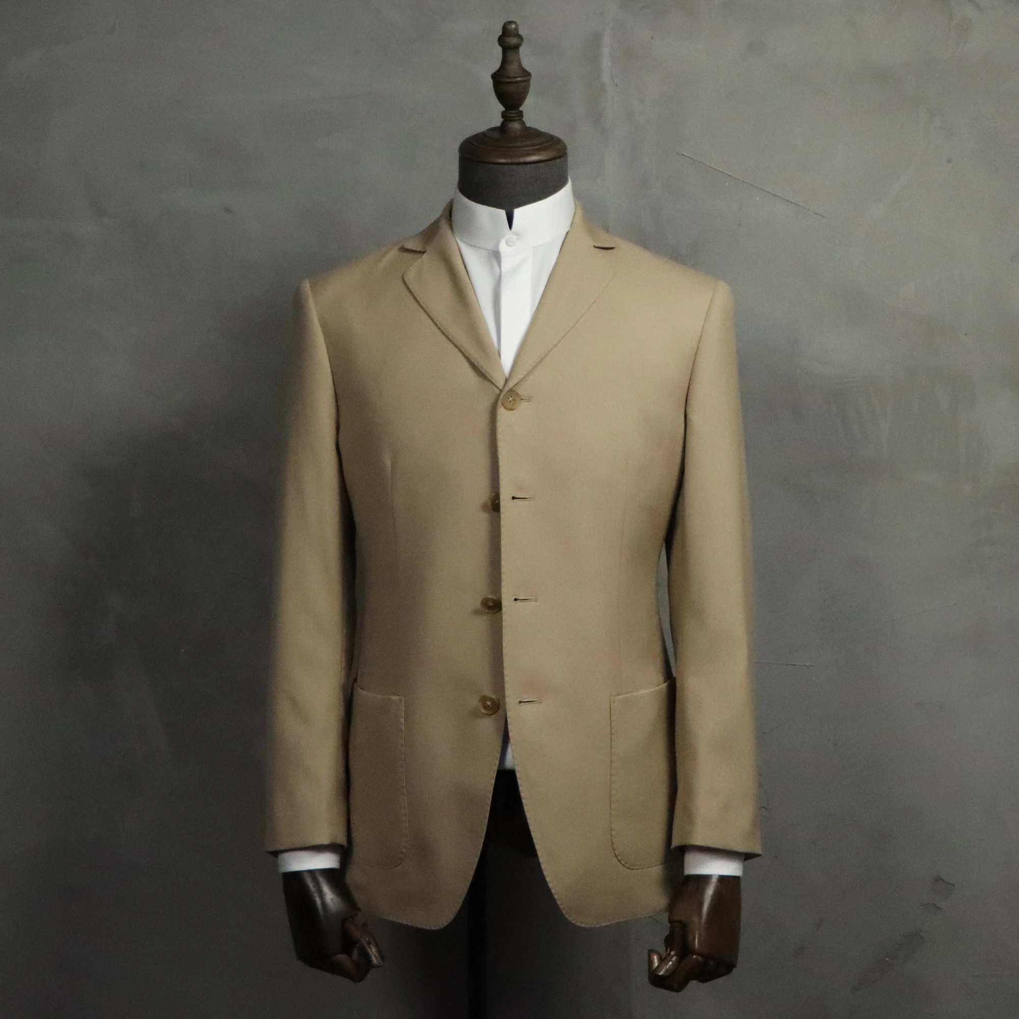 MTM Tailor Custom British Style Suit Bespoke  Business Mens Suit  For Tailor Shop  Wool 2 Piece Set
