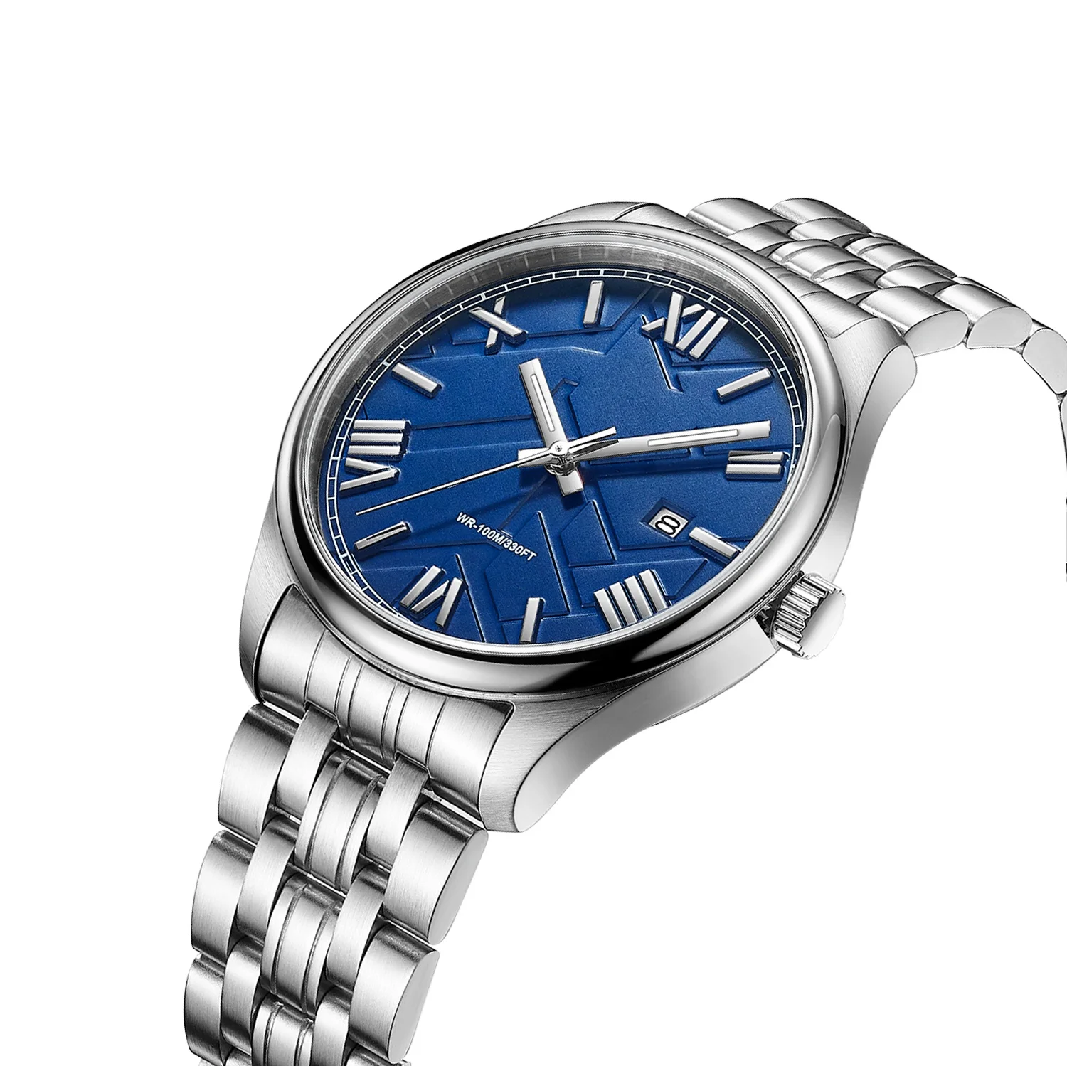 High Quality Men Reloj Stainless steel Fashion Designer Wrist Watch Classical Waterproof Private logo Customize Watch