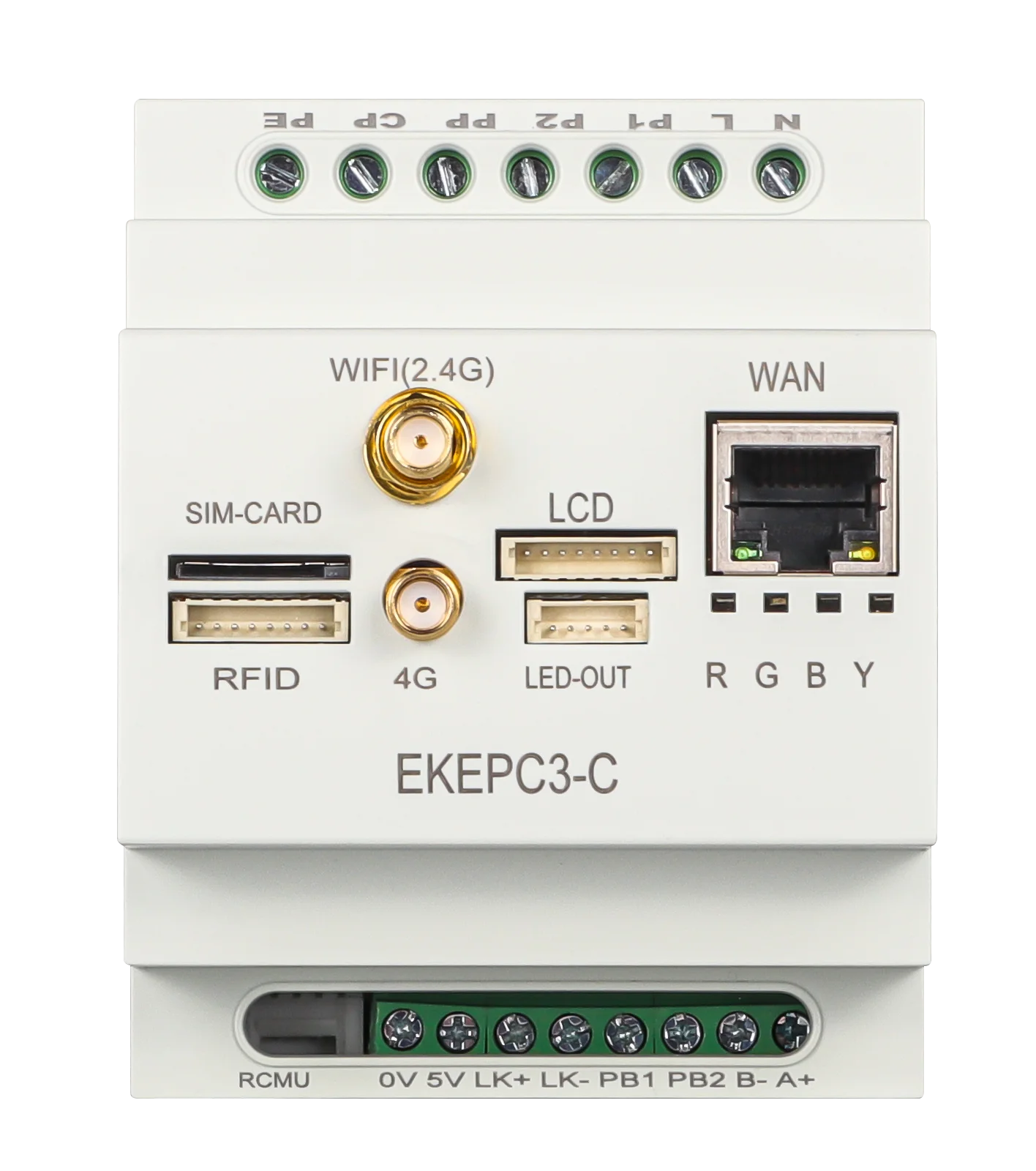 ETEC EKEPC3 Socket type OCPP1.6J Protocal WIFI 4G Ethernet communication EPC EVSE EV Charging Controller
