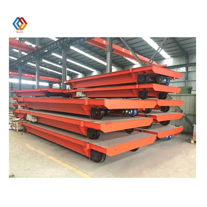 Stype Rail токарная электрическая плоская машинная фабрика резиновая стальная часть погрузочно-разгрузочная тележка шлаковый ковш Транспортировочная тележка на рельсе