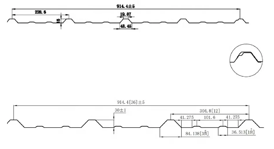 American popular IBR roof profile double layer roll forming machine Metal Roof Tile Production Line