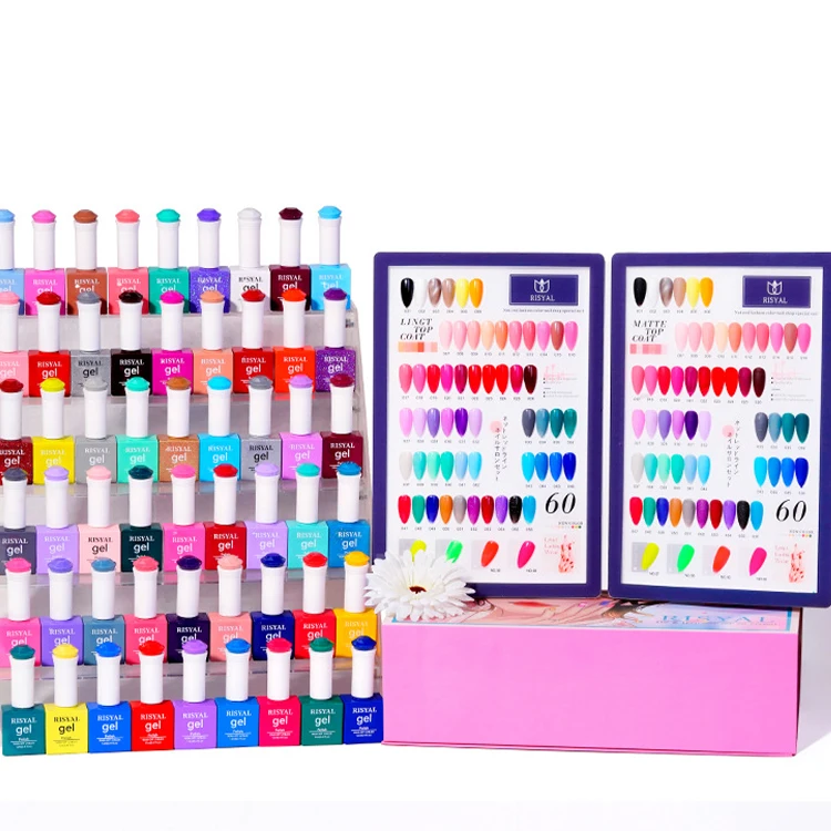 Huati Sifuli RubioAroma 60 color 12ml Vegan Nail Supplies Very Good Create Your Own Brand Color Uv Nail Gel Polish