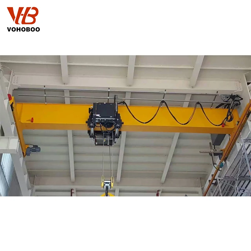 European type 2 ton 3 ton 5 ton 10ton European single girder Eot bridge overhead crane ravelling for sale