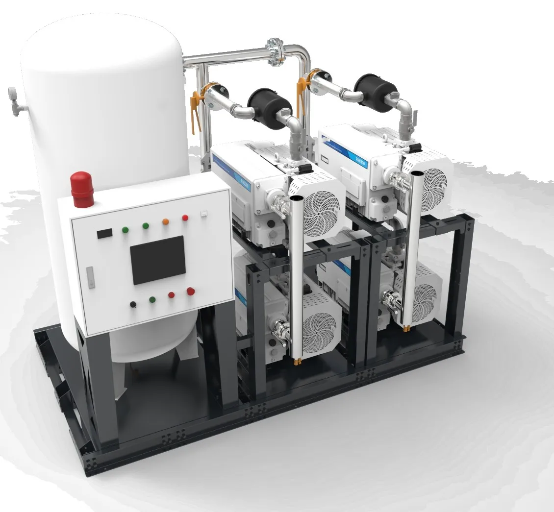 4kw Oil lubricated Rotary Vane Vacuum pump for medical vacuum system