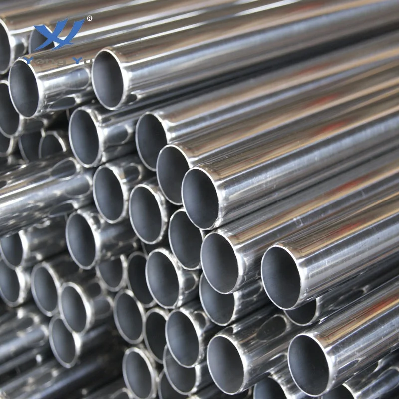 Round Pipe 304 201 Stainless Steel Seamless Piping Tube