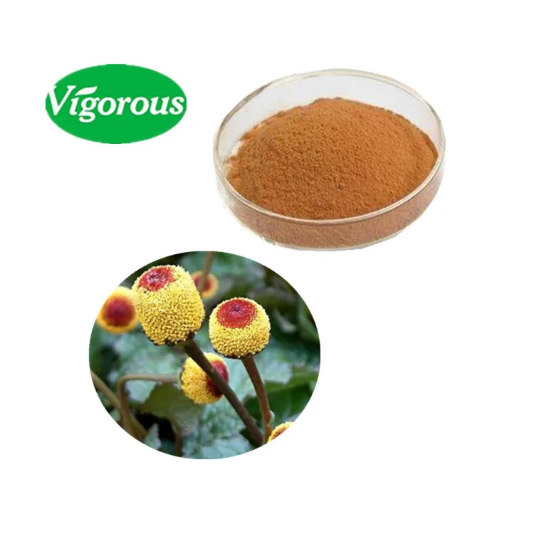 Органические бесплатные образцы, 20 г, Spilanthes Acmella, порошок Acmella, экстракт клубника