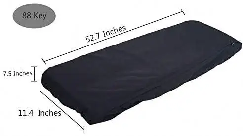 Free Sample Piano Keyboard Dust Cover for 61/88 Keys, Piano Protective Keyboard Cover, Waterproof Digital Piano Keyboard Bag