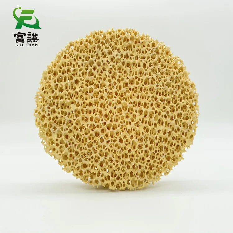 Zirconium Oxide Zro2-Ceramic Foam Filter for Steel Casting