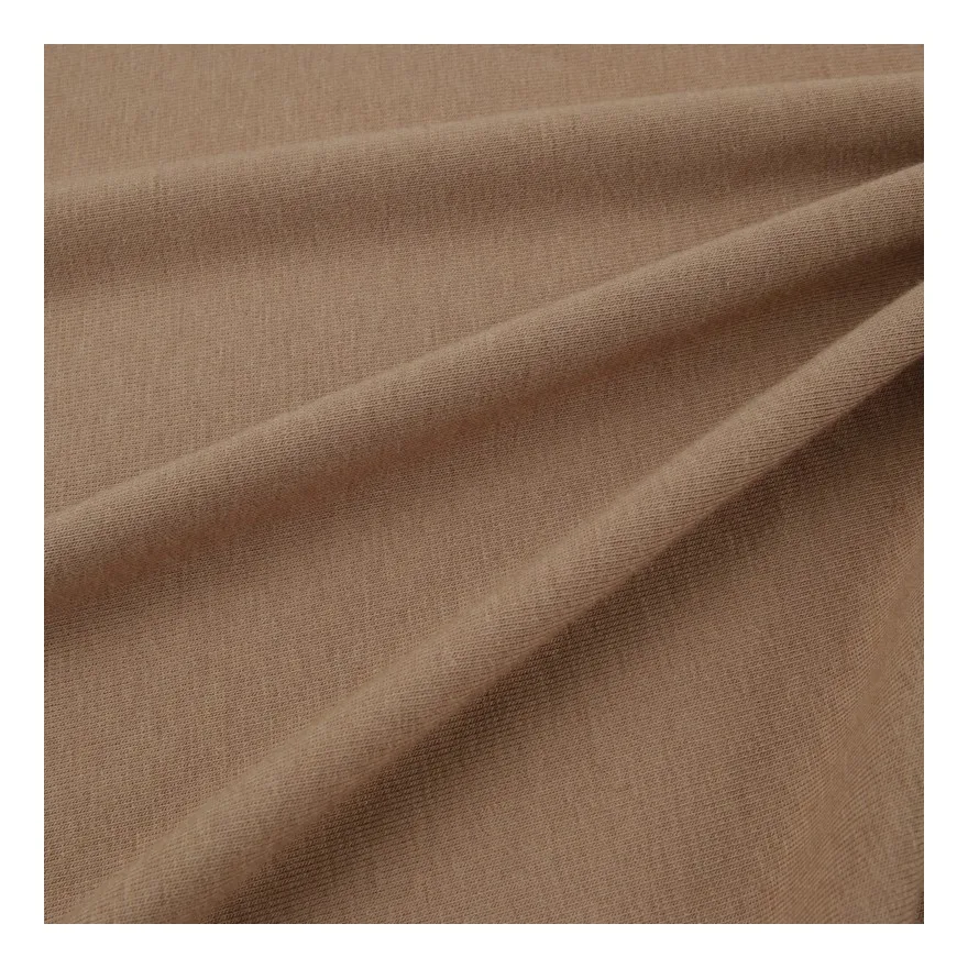 Knitted 38 Viscose 29 Rcrylic 28 Cotton 5 Spandex 210gsm Brushed Rib Fabric For T-shirt Vest