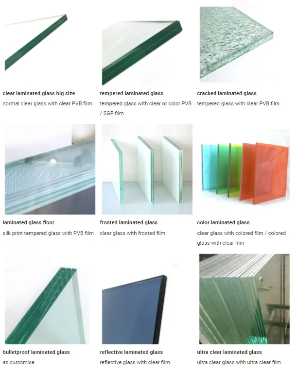 3mm 4mm 5mm 6mm 8mm 10mm 12mm 15mm 19mm tempered glass toughened glass for building roof window door glass