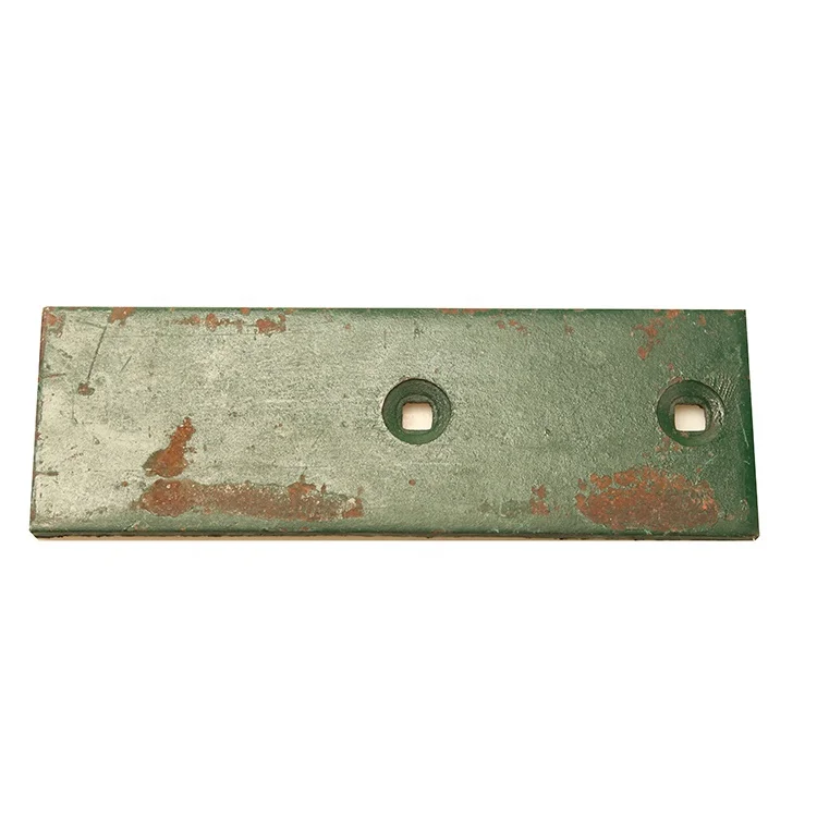 Factory Outlet Sale Agriculture Machinery Equipment Harvester spare parts Metal Green Double Holes Board for Harvester
