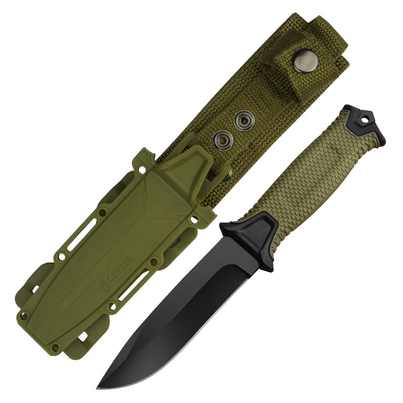 Outdoor New Camping Folding Knife Portable Multifunctional Pocket Knife Handle Knife with Window Breaker Secant Aluminum Black