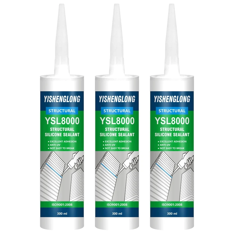 YSL-8000 Factory directly buy weifang neutral structural rtv silicone sealant glue freezer