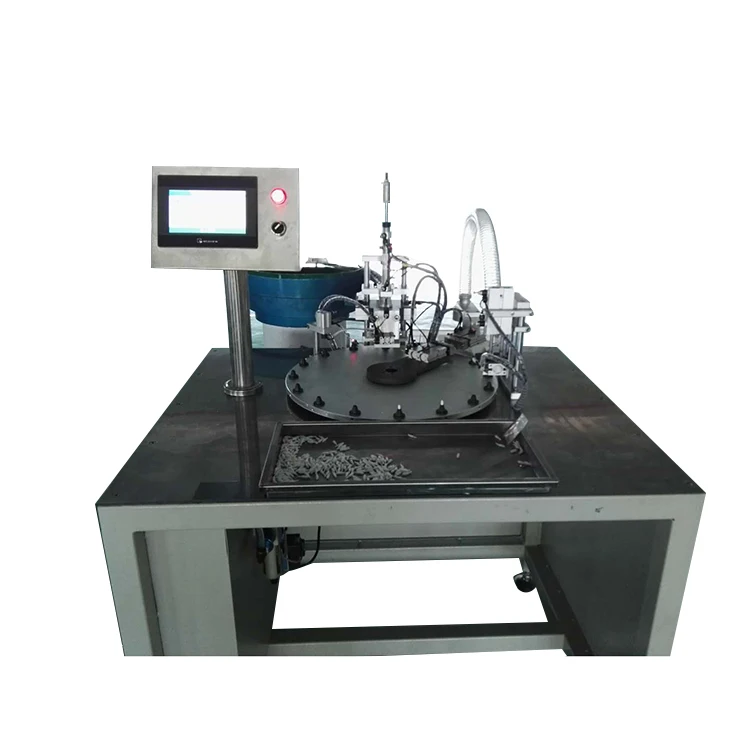 New material sales machine of lipgloss applicator/mascara silicon brush with stem  carbon brush making machine