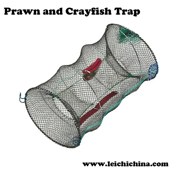 
Folding stainless steel frame best fish crayfish prawn fishing trap 