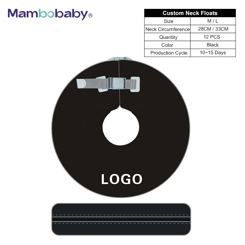 Mambobaby Factory Baby SPA Customized Neck Float Print Logo Brand Best Selling Non-Inflatable Infant Swimming Pool Bath Tub