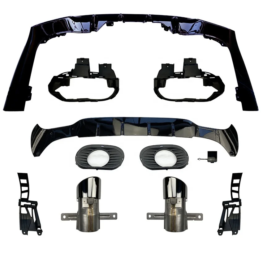 Upscale2021 Suitable for Mercedes-Benz CLA-Class Cla200 260 C118 CLA35 AMG Modification Spoiler Rear Lip Tail Throat Exhaust