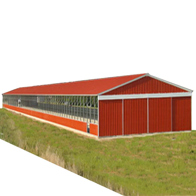 Manufacturing Metal Prefab Warehouse Factory Construction Shed Industrial Storage Prefabricated Steel Structure Building