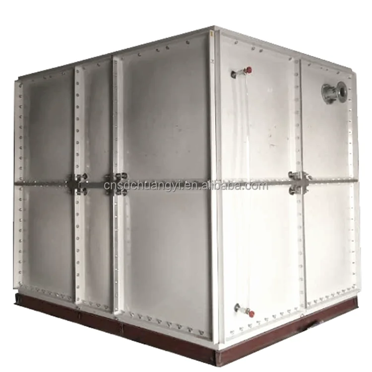 48tons FRP rain water storage tank with size 4x4x3