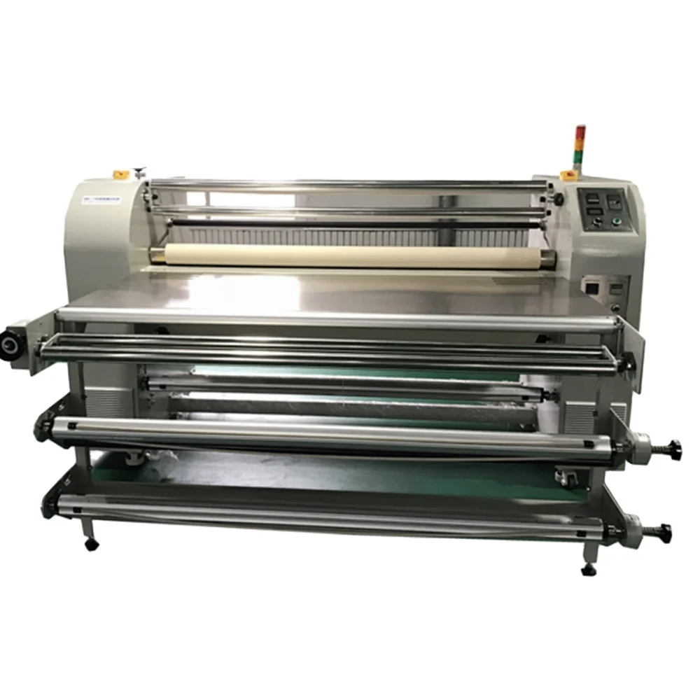 44 inch Oil roll to roll heat transfer calender Sublimation product calandra roller heat press machine