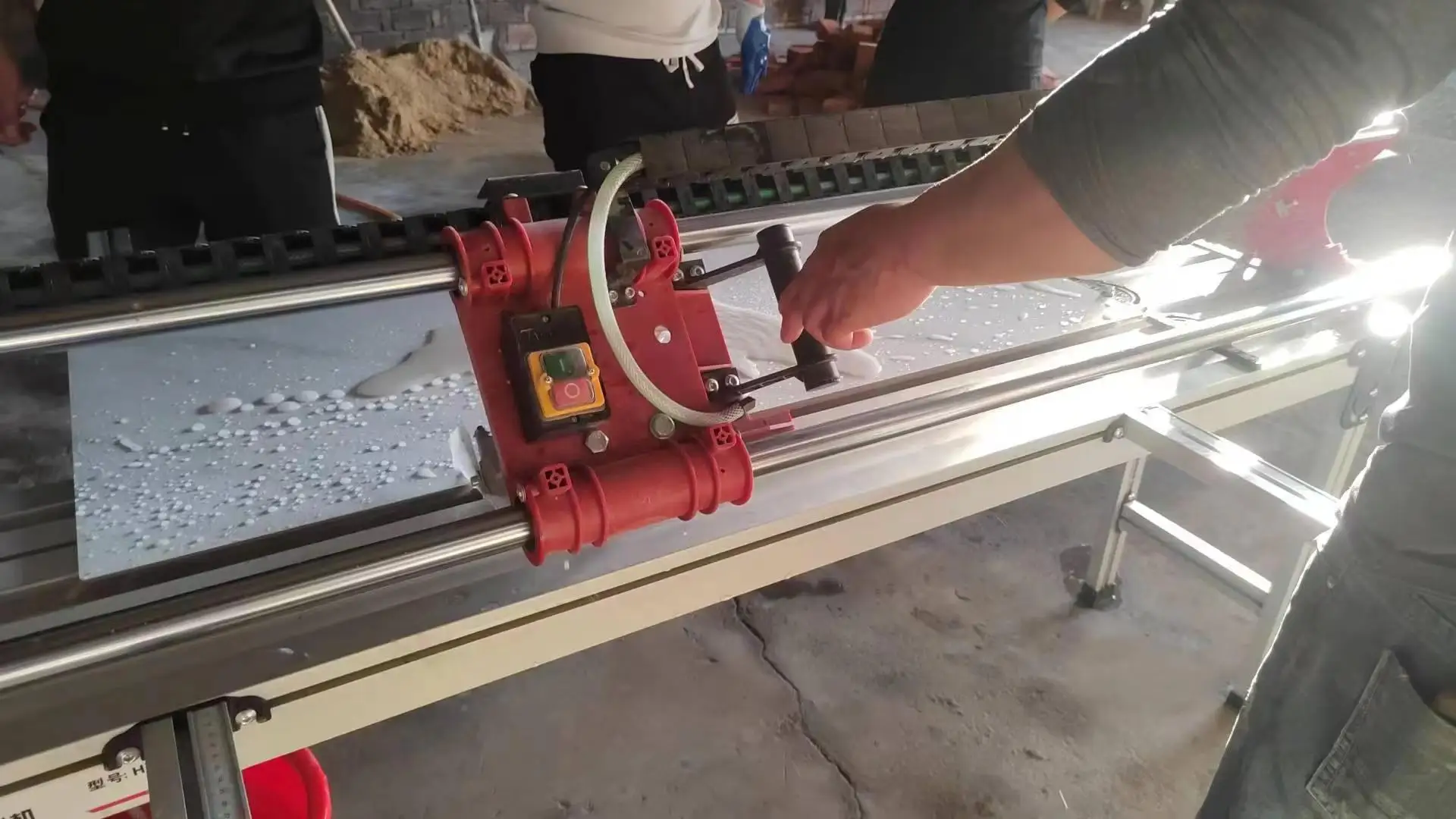 Tile Cutting Machine Marble Cutting Manual Automatic 45 Degrees Cutting Machine 800mm/1200mm Customize