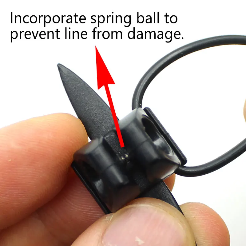 Bobbin Fishing Alarm Indicator Swinger Accessories Carp Fishing Monofilament Main Line Clip For Carp Fishing Rod End Tackle