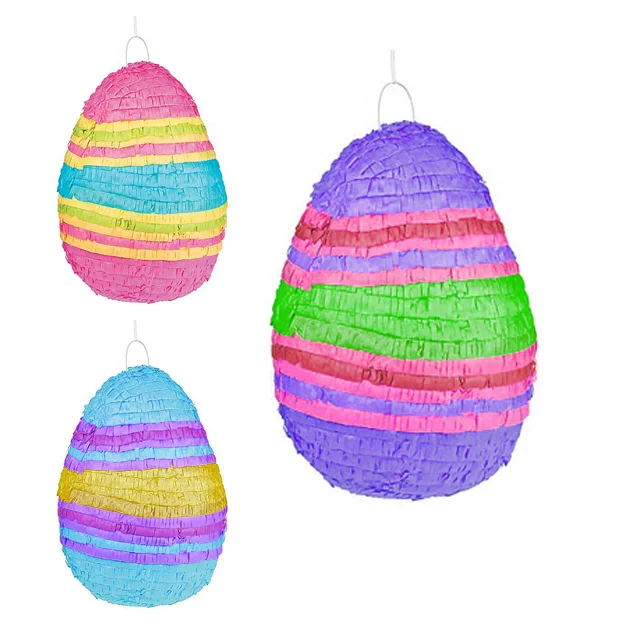 2022 manufacturers wholesale high quality animal rabbit eggs pinata artificial Easter decoration Pinata