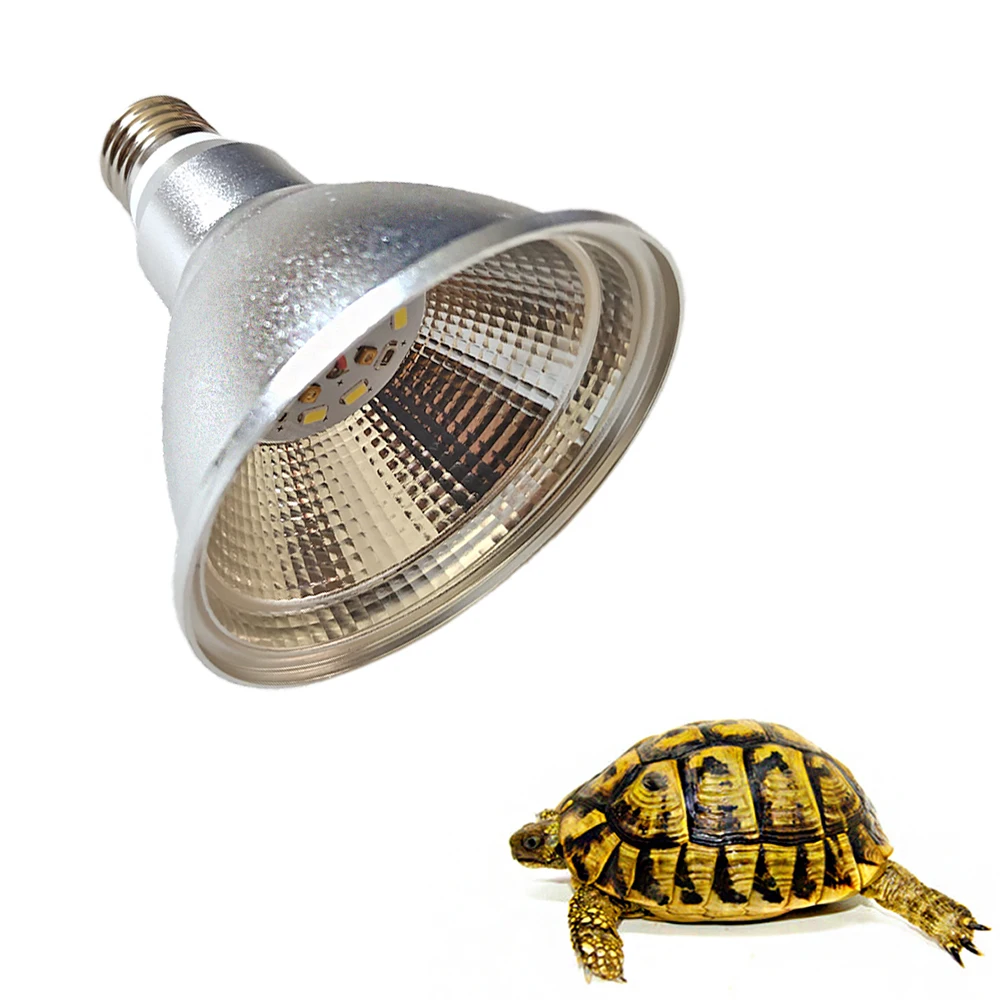 9W UVA UVB LED Reptile Light Lamp Full Spectrum Turtle UVB 5.0 10.0 Sun UV Light Lamp Bulb For Reptile