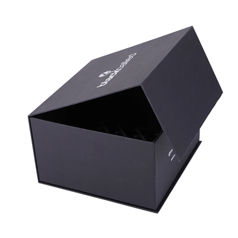 Wholesale Custom Logo Folding Magnet Closure Baseball Cap Magnetic Cardboard Hat Box Packaging Boxes For Hats