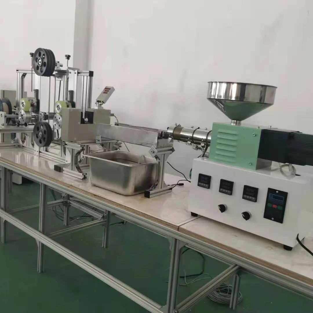 SJ35 lab mini 3D filament production line desktop for laboratory extruding machine extrusora bequeno
