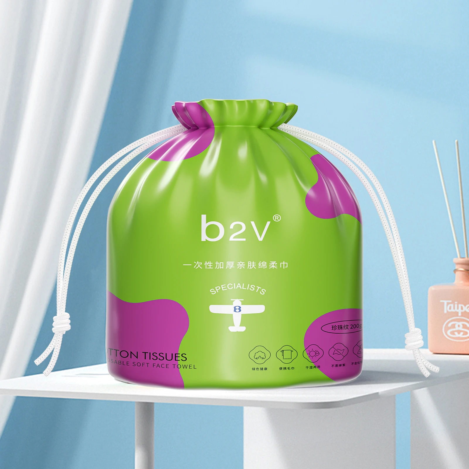 Cotton Facial Tissues Wipe Cotton Towel for Premium Comfort and Softness dry wipes non woven fabric