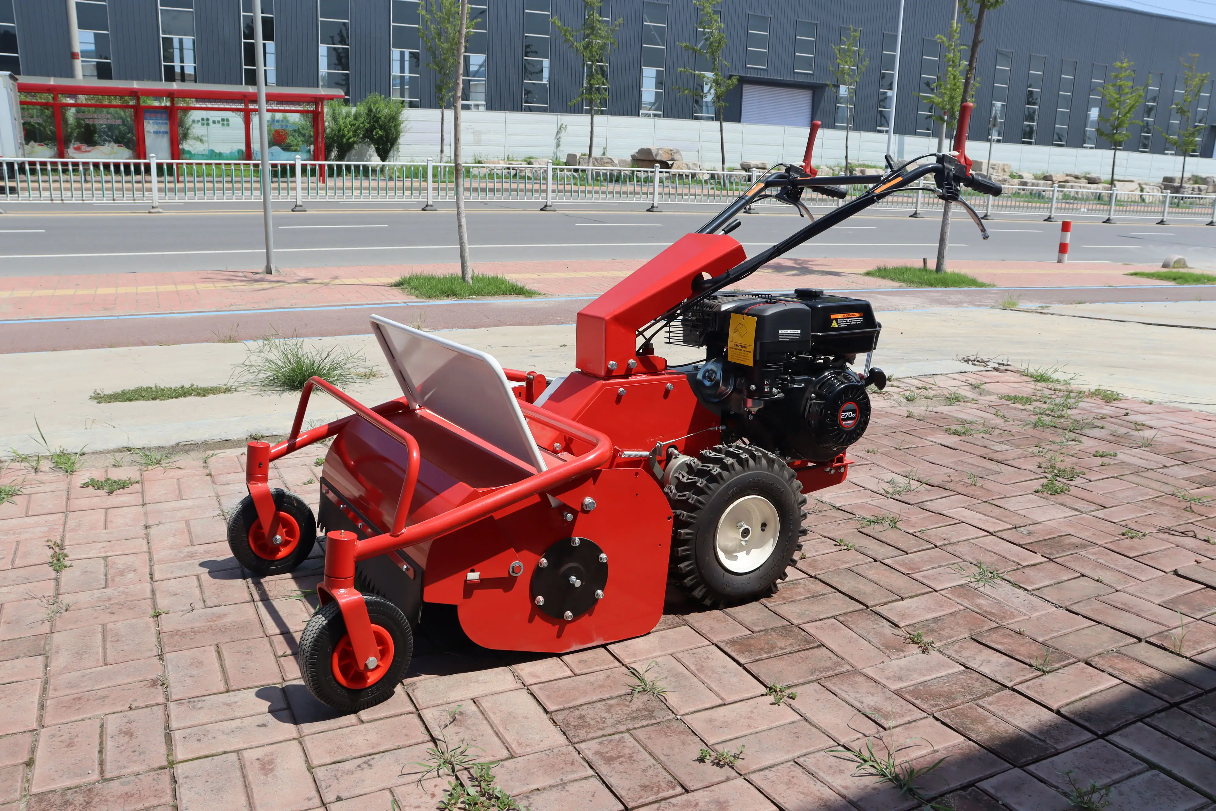 Lk0680L Wheeled Lawn Mower 9 Horsepower Longxin Gasoline Engine