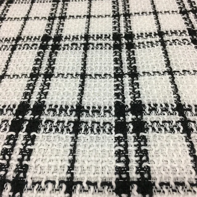 China Manufacturer Wholesale Tweed Fabric For Female Overcoat