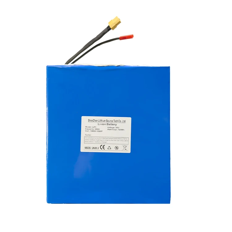 Wholesale Custom 60V 18650 Li-Ion Battery Pack  with 12v Voltage for Golf Carts Consumer Electronics e bike battery