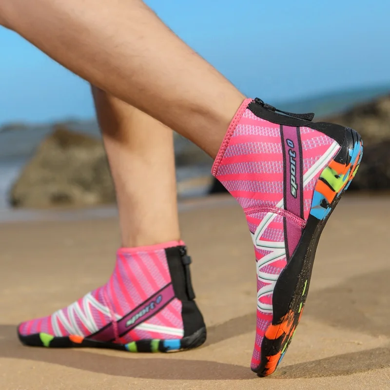 Quick Dry Non-Slip Beach Swimming New Design Yoga Fitness Zapatos De Agua Water Shoes Unisex Aqua Socks