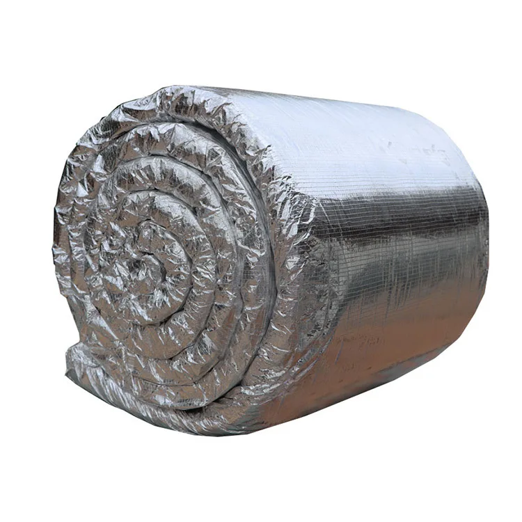 Aluminum Foil Fireproof Boiler Refractory Insulation Material Ceramic Fiber Blankets