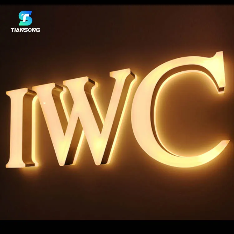 Shop Led Double-sided Illuminated Letter Sign 3D Outdoor Light Channel Letters